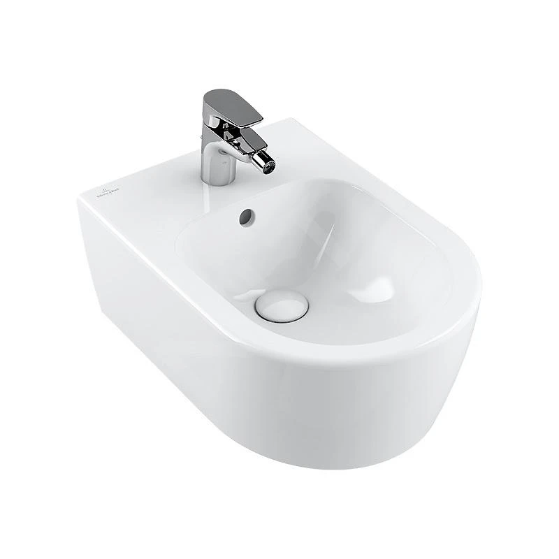 Villeroy & Boch Avento - Wandbidet 530x370 Mm, CeramicPlus, Alpine Wit 540500R1 1 Villeroy & Boch Avento - Wandbidet 530x370 Mm, CeramicPlus, Alpine Wit 540500R1