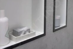 Hansgrohe XtraStoris Individual - Inbouwnis Met Designlijst, 300x150x100 Mm, Geborsteld Rvs/mat Zwart 56094670 -Duravit || Geberit || Grohe Verkoopwinkel 73eb4751973283389e67801b