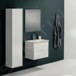 Laufen Lani - Hoge Kast 165x35 Cm, 1 Deur, Scharnieren Links, Glanzend Wit H4037211122611 -Duravit || Geberit || Grohe Verkoopwinkel 750d232d50817df5e8debdff
