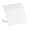 Hansgrohe AddStoris - Toiletrolhouder Met Deksel, Mat Wit 41753700
