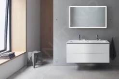 Duravit L-Cube - Wastafelonderkast 550x1220x481 Mm, 2 Laden, Wit Mat LC624301818 -Duravit || Geberit || Grohe Verkoopwinkel 7663754f51fe8cdb684dd568