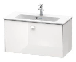 Duravit Brioso - Compact Wastafelonderkast 442x820x389 Mm, 1 Lade, Glans Wit BR401102222