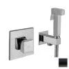 Paffoni Bidet Kit - Inbouw Bidetkraan, Met Handdouche En Inbouwdeel, Mat Zwart KITDUP112NO