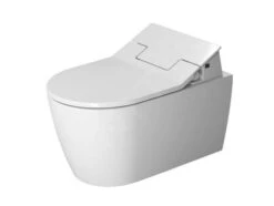 Duravit ME By Starck - Sensowash Slim Wandcloset Met Douche Wc, Rimless, SoftClose, Alpine Wit 631000002004300