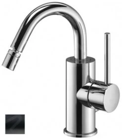 Paffoni Light - Bidetkraan, Mat Zwart LIG138NO