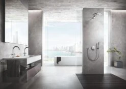 Grohe Atrio - Handdoekhouder, Supersteel 40308DC3 -Duravit || Geberit || Grohe Verkoopwinkel 7ada1d1203242dea0d47c4c6