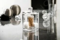 Compactor Make-up Organizer - Doos Voor Wattenschijfjes En Wattenstaafjes, Doorschijnend Kunststof RAN5058 -Duravit || Geberit || Grohe Verkoopwinkel 7b6bfe9281b88815cb36ce8b