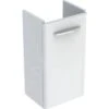 Geberit Selnova Square - Wastafelonderkast, 303x557x254 Mm, 1 Deur, Glanzend Wit 500.158.01.1