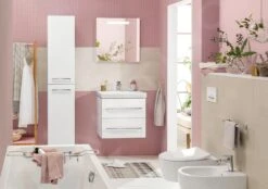 Villeroy & Boch Avento - Hoge Badkamerkast, 350x1760x372 Mm, 2 Deuren, Crystal White A89401B4 -Duravit || Geberit || Grohe Verkoopwinkel 7c5e8d783374f65fa4e47eef 2