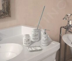 Sapho Gedy Catherine - Staande Zeepschaal, Wit CT1102 -Duravit || Geberit || Grohe Verkoopwinkel 7d132f8ea3f2e4468c39b84e