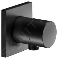 Keuco IXMO - Stopkraan Met Slangaansluiting Inbouw, Mat Zwart 59541370102