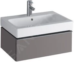 Geberit ICon - Wastafelonderkast, 595x240x477 Mm, Platina Hoogglans 840262000 -Duravit || Geberit || Grohe Verkoopwinkel 7dba759db4641cbda1420d43