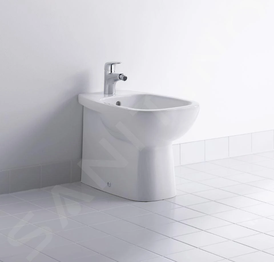 Duravit D-Code - Staande Bidet, Alpine Wit 22411000002 3 Duravit D-Code - Staande Bidet, Alpine Wit 22411000002 - Afbeelding 3