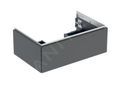 Geberit ONE - Wastafelonderkast, 74x27x47 Cm, 1 Lade, Lava 505.072.00.3