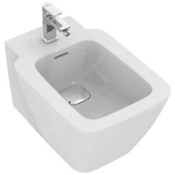Ideal Standard Strada II - Wandbidet Met Overloop, Met Kraangat, Ideal Plus, Wit T2971MA -Duravit || Geberit || Grohe Verkoopwinkel 7ea45804386dcc2049400c1e