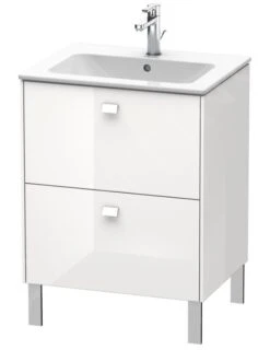 Duravit Brioso - Wastafelonderkast 835x620x479 Mm, 2 Lades, Glans Wit BR440102222