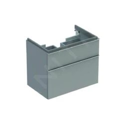 Geberit ICon - Wastafelonderkast, 595x620x477 Mm, Platina Hoogglans 840362000