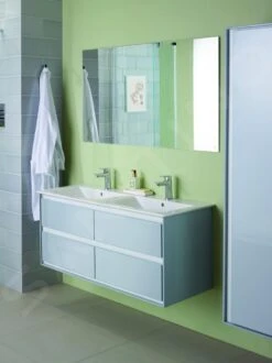 Ideal Standard Connect Air - Hoge Kast 400x300x1600 Mm, Glanzend Wit/lichtgrijs Mat E0832KN -Duravit || Geberit || Grohe Verkoopwinkel 7fcd805a0255ef37b855a195