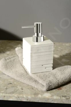 Sapho Gedy Quadrotto - Zeepdispenser, Wit QU8102 -Duravit || Geberit || Grohe Verkoopwinkel 7fdae783aa652ee118abdc43