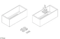 Duravit Toebehoren - Badondersteuning Voor D-Code Bad, 1800x800 Mm 790475000000000 -Duravit || Geberit || Grohe Verkoopwinkel 84021e36411c17f19fa2eaed 1