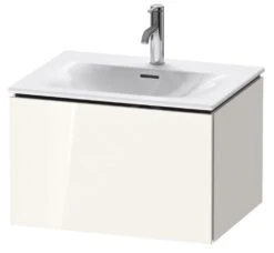 Duravit L-Cube - Wastafelonderkast 400x620x481 Mm, 1 La, Glanzend Wit LC613502222