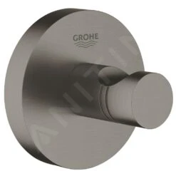 Grohe Essentials - Handdoekhaak, Grafiet Donker, Geborsteld 40364AL1