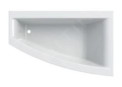 Geberit Selnova Square - Asymmetrisch Bad 1600x1000x470 Mm, Rechts, Wit 554.290.01.1