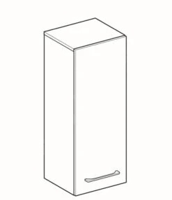 Geberit Selnova Square - Spiegelkast 850x330x297 Mm, 1 Deur, Hickorynoot 501.278.00.1 -Duravit || Geberit || Grohe Verkoopwinkel 8909d54e6f226eaa3d238764