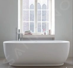 Duravit Luv - Vrijstaand Bad, 1600x750 Mm, DuraSolid, ClickClack, Wit 700461000000000 -Duravit || Geberit || Grohe Verkoopwinkel 891d020e1584c7cc2cf2272b
