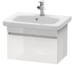 Duravit DuraStyle - Wastafelonderkast 398x580x368 Mm, 1 Lade, Glanzend Wit DS637902222