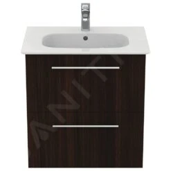 Ideal Standard I.Life A - Wastafelonderkast, 600x440x630 Mm, 2 Laden, Coffee Eiken T5255NW -Duravit || Geberit || Grohe Verkoopwinkel 8971f4b8574f4df489604859