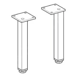 Geberit Selnova Square - Meubelvoeten, 2 St, Wit 501.423.01.1 -Duravit || Geberit || Grohe Verkoopwinkel 89ae010b6b4b6dafc0d8d8b4