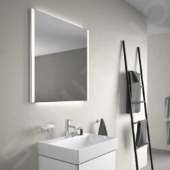 Duravit XSquare - Spiegel 800x800 Mm, Met LED-verlichting En Verwarming XS7012000000000 -Duravit || Geberit || Grohe Verkoopwinkel 8a650c4de79dec43227666d9