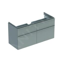Geberit ICon - Wastafelonderkast, 1190x620x477 Mm, Platina Hoogglans 840422000