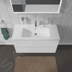 Duravit L-Cube - Wastafelonderkast 550x1020x481 Mm, 2 Laden, Glanzend Wit LC624202222 -Duravit || Geberit || Grohe Verkoopwinkel 8b362e948497ec00efa9fa8b 1