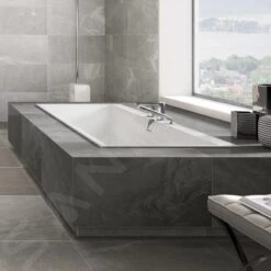 Villeroy & Boch Squaro Edge 12 - Bad Duo, 1900x900 Mm, Quaryl, Wit UBQ190SQE2DV-01 -Duravit || Geberit || Grohe Verkoopwinkel 8b83308e82a71f5a2cb83d57
