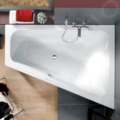 Villeroy & Boch Loop&Friends - Bad 1350x1750x440 Mm, Rechts, Wit UBA175LFS9REV-01 -Duravit || Geberit || Grohe Verkoopwinkel 8c7ae55c23a5c9e45aad756d