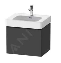 Duravit D-Neo - Wastafelkast 440x584x452 Mm, 1 Lade, Grafiet Mat DE4276049490000
