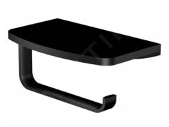 Steinberg 450 - Toiletrolhouder Met Planchet, Mat Zwart 450 2820 S