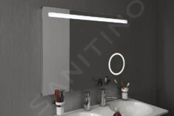 Sapho Astro - Spiegel 1000x700 Mm, LED Verlichting, Cosmeticaspiegel MIRL4 -Duravit || Geberit || Grohe Verkoopwinkel 908154e607d962254b833ac9