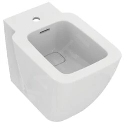 Ideal Standard Strada II - Staand Bidet, 360x555 Mm, Met Overloop, Kraangat, Wit T456701