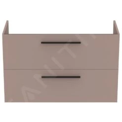 Ideal Standard I.Life A - Wastafelonderkast, 1000x440x630 Mm, 2 Laden, Mat Beige T5257NH -Duravit || Geberit || Grohe Verkoopwinkel 9182db3d9bc5e8bb4ce443c1