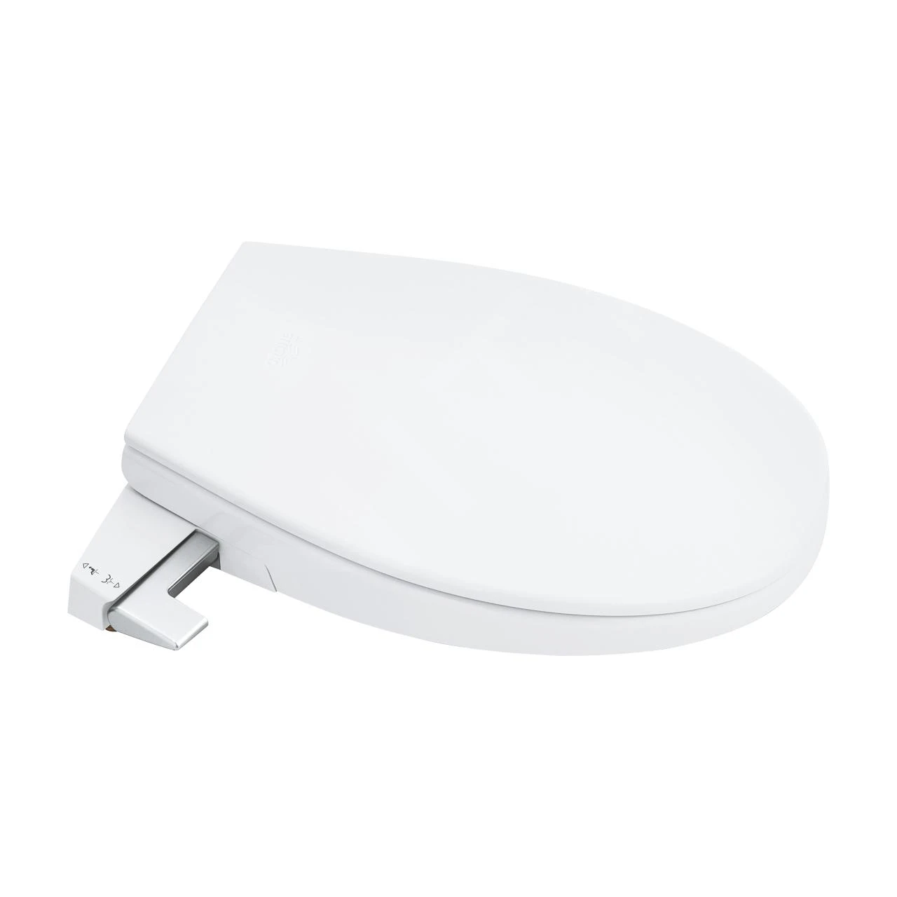 Grohe Bau Ceramic - Manuele Douche Wc Bril, SoftClose, Alpine Wit 39648SH0 9 Grohe Bau Ceramic - Manuele Douche Wc Bril, SoftClose, Alpine Wit 39648SH0 - Afbeelding 9