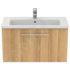 Ideal Standard I.Life S - Wastafelonderkast, 800x375x440 Mm, Eiken T5294NX -Duravit || Geberit || Grohe Verkoopwinkel 9322d271d453fa736904498a