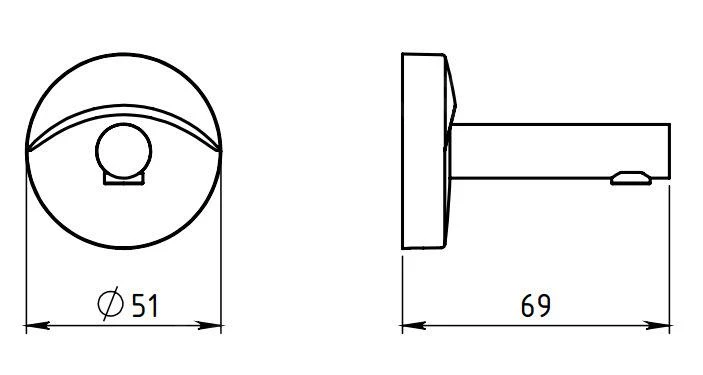 Novaservis Metalia 11 - Magnetische Zeephouder, Chroom 0141,0 2 Novaservis Metalia 11 - Magnetische Zeephouder, Chroom 0141,0 - Afbeelding 2