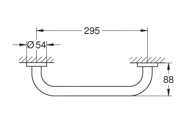Grohe Essentials - Handgreep, Donker Grafiet 40421A01 2 Grohe Essentials - Handgreep, Donker Grafiet 40421A01 - Afbeelding 2