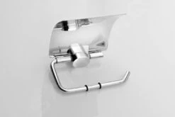 Sapho Flori - Toiletrolhouder Met Afdekking, Chroom RF007 -Duravit || Geberit || Grohe Verkoopwinkel 93a5be49ec1058fb08fa86d3