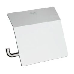 Hansgrohe AddStoris - Toiletrolhouder Met Deksel, Chroom 41753000
