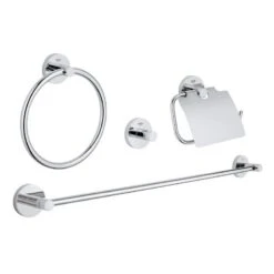 Grohe Essentials - Accessoireset 4-in-1, Chroom 40776001