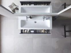 Duravit L-Cube - Wastafelonderkast 550x1220x481 Mm, 2 Laden, Wit Mat LC624301818 -Duravit || Geberit || Grohe Verkoopwinkel 971036773fcdf4a8f7e58308